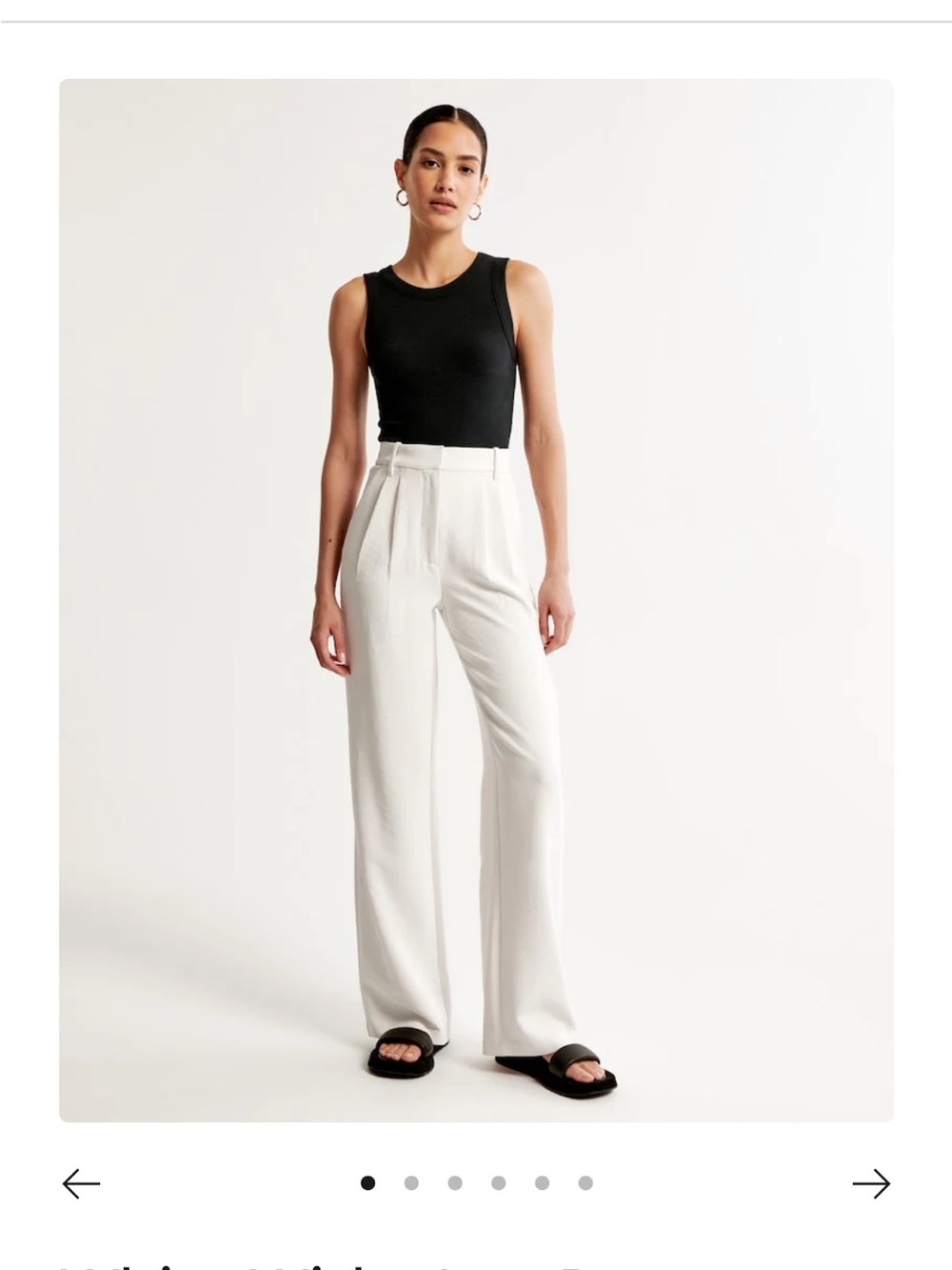 Daisy Grace High-Rise Wide Leg Pants